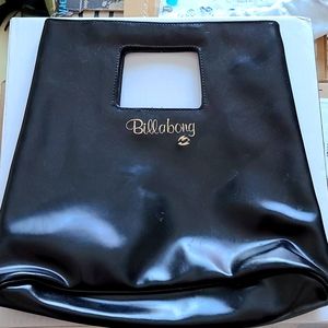 Billabong leather like hand held purse